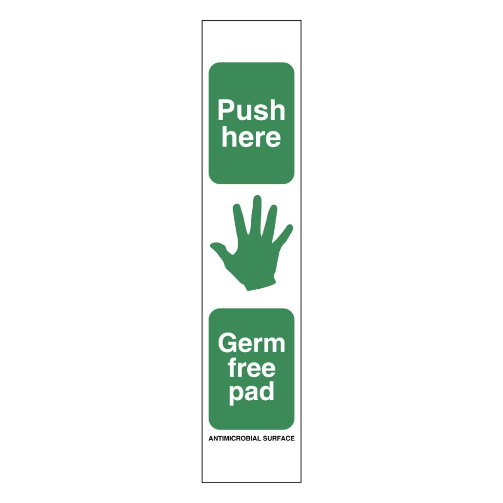 Germ Free Pads 75x350mm First Display Signs & Graphics