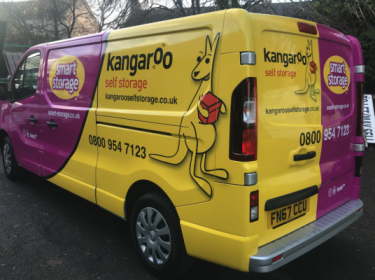 Digital Printed Or Colour Change With Lettering Full Vehicle Wrap uk