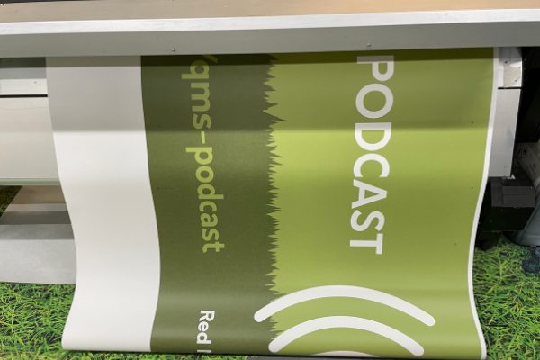 Pvc free banner for advertising