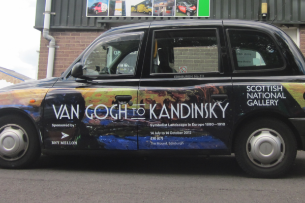 Taxi advertising superside uk