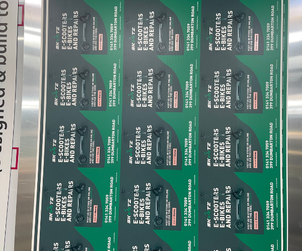 Correx Lamp Post Signs & Advertising Boards