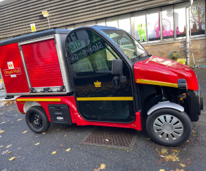 Royal mail van wrap b2