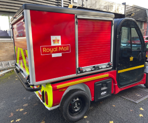 Royal mail van wrap b4