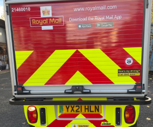 Royal mail van wrap b5