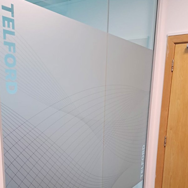 Printed Etched / Frosted Vinyl