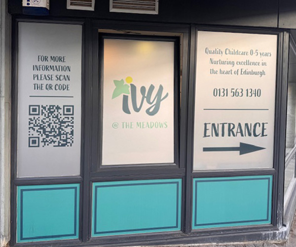 Printed etched effect